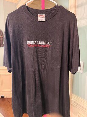 Vintage 2002 Mortal Kombat: Deadly Alliance by Midway Games - Size XL (AAA Tag)